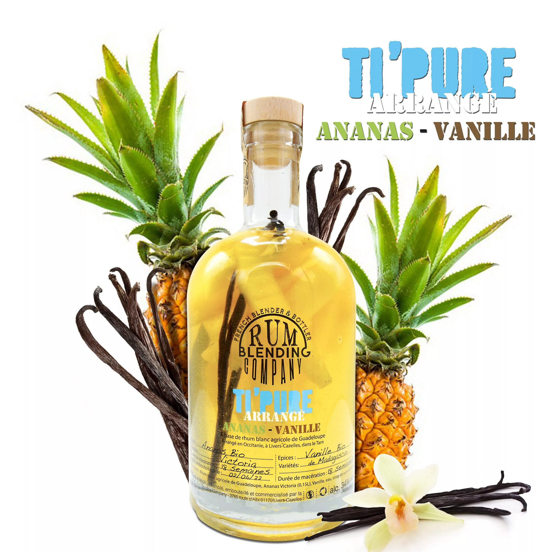 Sirop Ananas Vanille